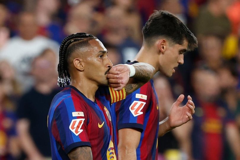 Raphinha Menjelma Jadi Nomor 9 Baru Barcelona Raphinha Menjelma Jadi Nomor 9 Baru Barcelona