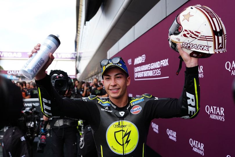 Rahasia Raul Fernandez Juara MotoGP Inggris 2026: Marah pada Diri Sendiri Jadi Titik Balik Rahasia Raul Fernandez Juara MotoGP Inggris 2026: Marah pada Diri Sendiri Jadi Titik Balik