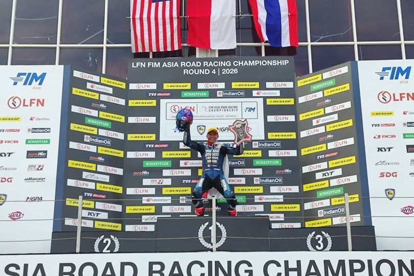 Hasil Race 1 ARRC Mandalika 2026 SS600: Wahyu Nugroho Kibarkan Merah Putih di Podium Tertinggi Hasil Race 1 ARRC Mandalika 2026 SS600: Wahyu Nugroho Kibarkan Merah Putih di Podium Tertinggi