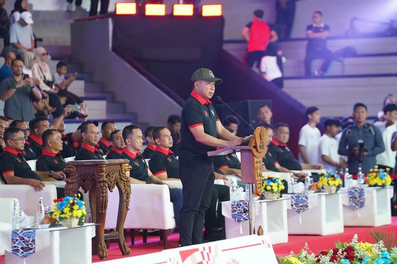 Pesan Panglima TNI saat Buka Turnamen Bola Basket: Olahraga Membentuk Karakter dan Semangat Pantang Menyerah