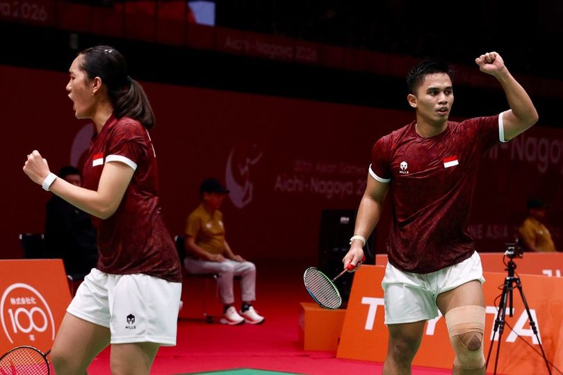 Tumbang dari Pasangan China, Amri/Nita Raih Medali Perak di Asian Games 2026 Tumbang dari Pasangan China, Amri/Nita Raih Medali Perak di Asian Games 2026