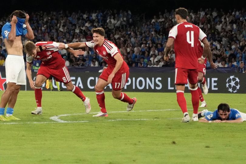 Rating Pemain Arsenal Saat Menang di Markas Napoli: Odegaard Jadi Figur Utama Rating Pemain Arsenal Saat Menang di Markas Napoli: Odegaard Jadi Figur Utama