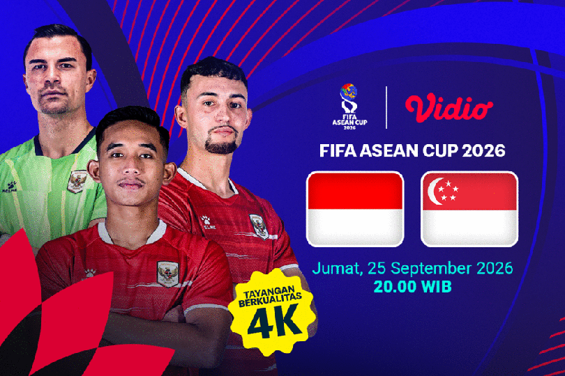 Head-to-Head Indonesia vs Singapura: Rekor 60 Pertemuan Jelang FIFA ASEAN Cup 2026 di Vidio