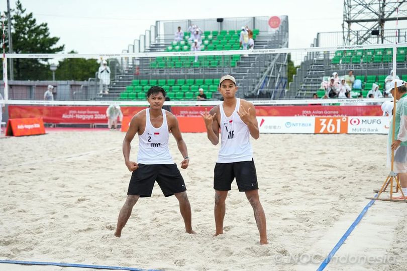 Bintang/Sofyan Tantang Jepang di Semifinal Voli Pantai Asian Games 2026 Bintang/Sofyan Tantang Jepang di Semifinal Voli Pantai Asian Games 2026