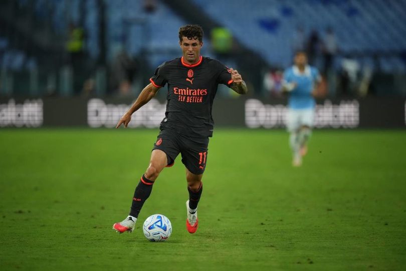 Christian Pulisic Bantu AC Milan Bangkit di Markas Lazio Christian Pulisic Bantu AC Milan Bangkit di Markas Lazio