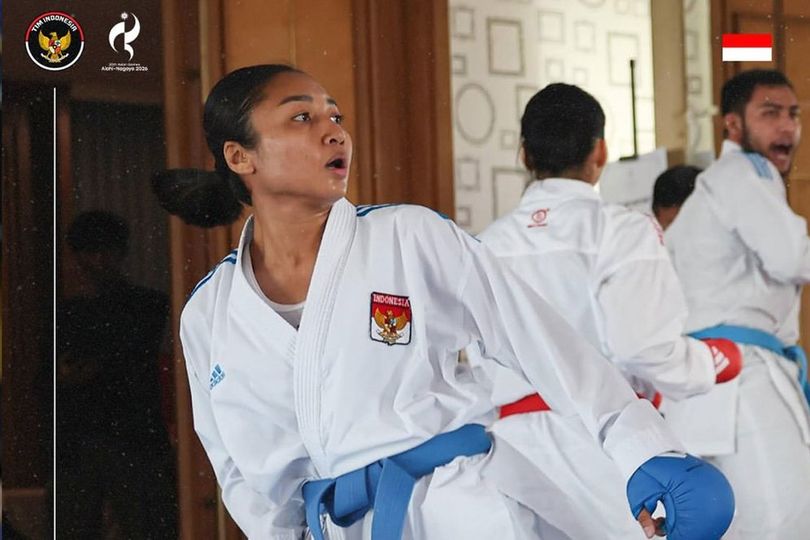 Karate Tambah Perolehan Medali Tim Indonesia di Asian Games 2026 Melalui Cok Istri Sanistya Rani Karate Tambah Perolehan Medali Tim Indonesia di Asian Games 2026 Melalui Cok Istri Sanistya Rani