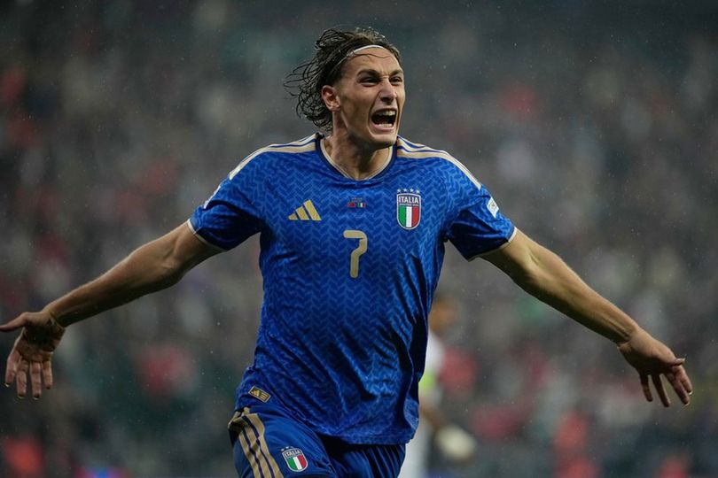 Man of the Match Turki vs Italia: Pio Esposito