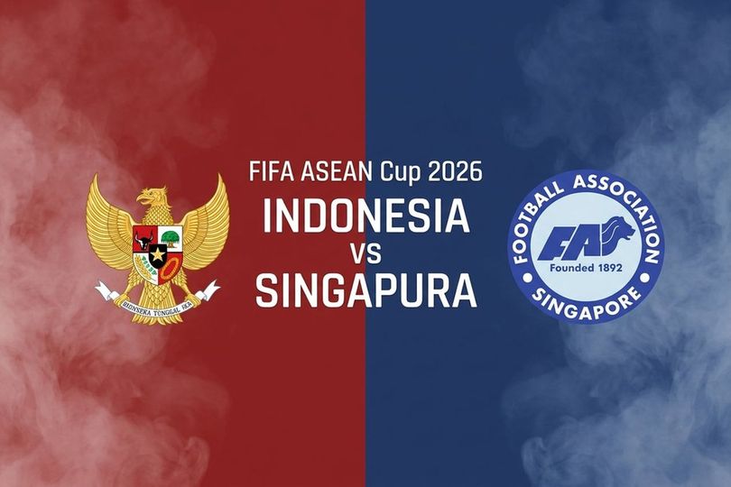 Link Siaran FIFA ASEAN Cup 2026: Timnas Indonesia vs Singapura Link Siaran FIFA ASEAN Cup 2026: Timnas Indonesia vs Singapura