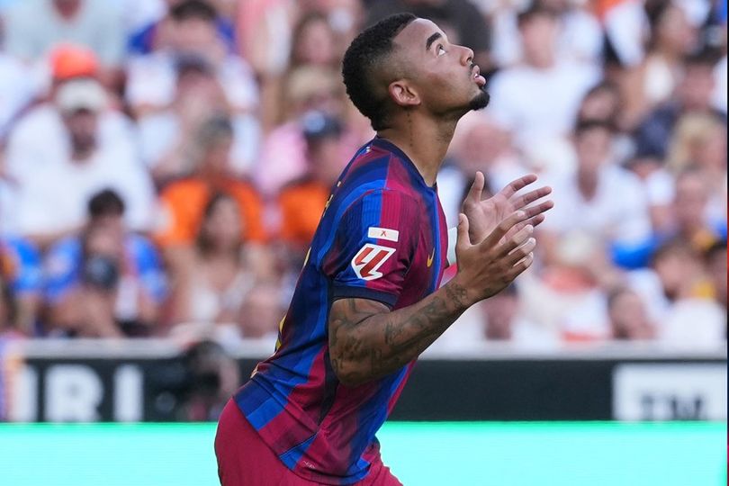 Debut Bersama Barcelona, Gabriel Jesus Girang Bukan Kepalang Debut Bersama Barcelona, Gabriel Jesus Girang Bukan Kepalang