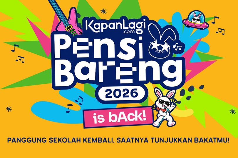 KapanLagi Pensi Bareng 2026 Kembali Hadir, Bawa Musik dan Kreativitas Langsung ke SMA di Jabodetabek KapanLagi Pensi Bareng 2026 Kembali Hadir, Bawa Musik dan Kreativitas Langsung ke SMA di Jabodetabek