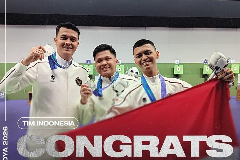Cabor Menembak Tambah Medali Perak Tim Indonesia di Asian Games 2026 Cabor Menembak Tambah Medali Perak Tim Indonesia di Asian Games 2026