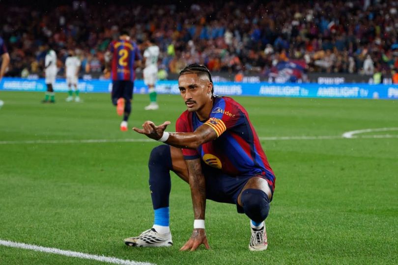 Raphinha Ingin Perpanjang Kontrak dan Pensiun di Barcelona Raphinha Ingin Perpanjang Kontrak dan Pensiun di Barcelona