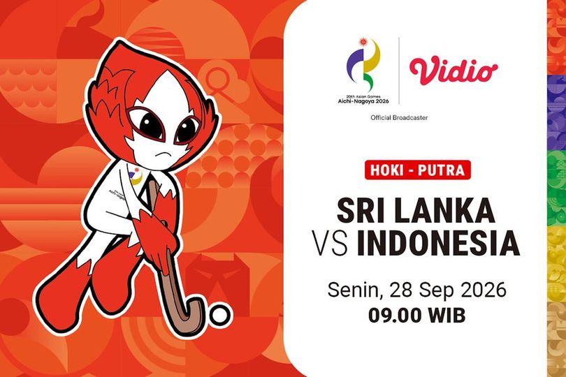 Streaming Sri Lanka vs Indonesia - Asian Games 2026 Men's Hockey: Bersiap Tutup Fase Grup di Vidio Streaming Sri Lanka vs Indonesia - Asian Games 2026 Men's Hockey: Bersiap Tutup Fase Grup di Vidio