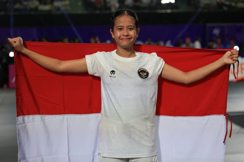 Sumaya Sumbang Perak untuk Indonesia dari Teqball Putri di Asian Games 2026 Sumaya Sumbang Perak untuk Indonesia dari Teqball Putri di Asian Games 2026