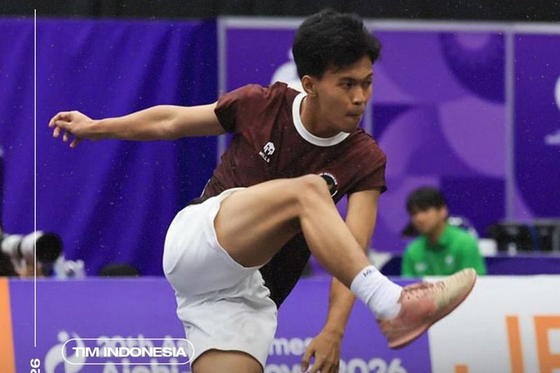 Yoga Ardika Putra Persembahkan Medali Kedua Indonesia di Asian Games 2026 di Cabor Teqball Yoga Ardika Putra Persembahkan Medali Kedua Indonesia di Asian Games 2026 di Cabor Teqball