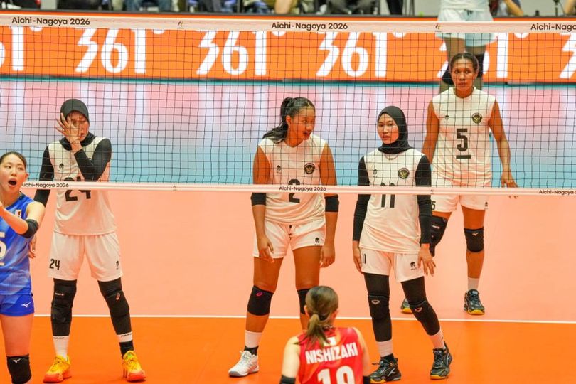 Hasil Voli Putri Asian Games 2026: Indonesia Tunduk dari Jepang, Lolos sebagai Runner-up Hasil Voli Putri Asian Games 2026: Indonesia Tunduk dari Jepang, Lolos sebagai Runner-up