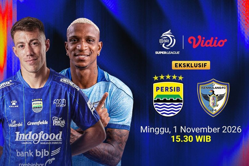 Eksklusif! Persib vs Isenmulang - BRI Super League 2026/27: Persaingan Klasemen dan Ambisi Persib di Vidio