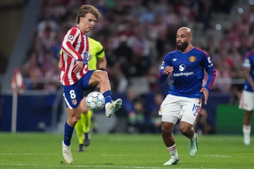 Hasil Atletico Madrid vs Man Utd: Leny Yoro Kartu Merah, Setan Merah Tumbang di Markas Los Colchoneros