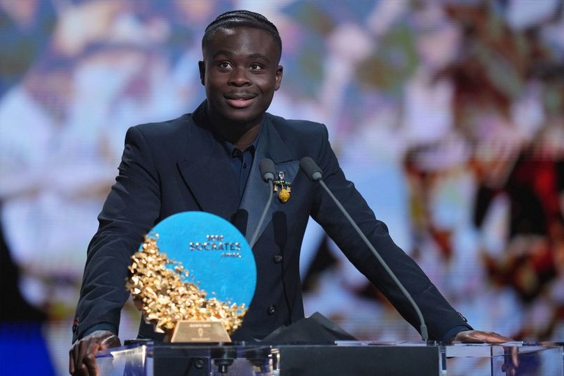 Bukayo Saka Raih Socrates Award di Ballon d'Or 2026 Bukayo Saka Raih Socrates Award di Ballon d'Or 2026