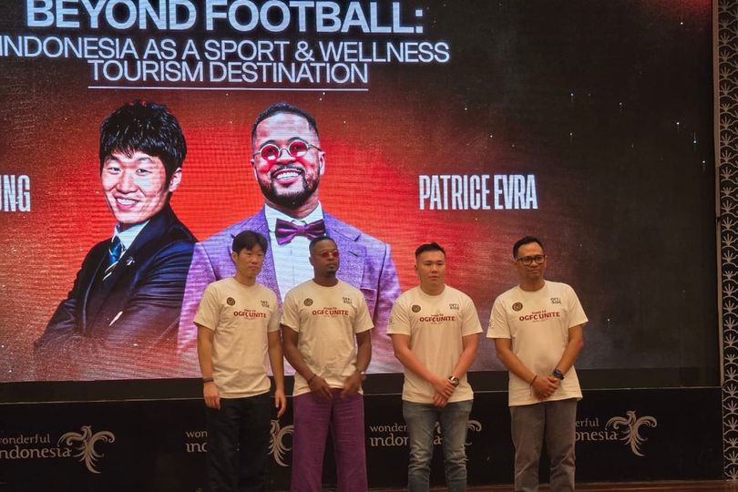 Patrice Evra dan Park Ji-Sung Datang ke Jakarta, Dorong Sport Tourism di Indonesia Melalui OGFC Unite 2027 Patrice Evra dan Park Ji-Sung Datang ke Jakarta, Dorong Sport Tourism di Indonesia Melalui OGFC Unite 2027