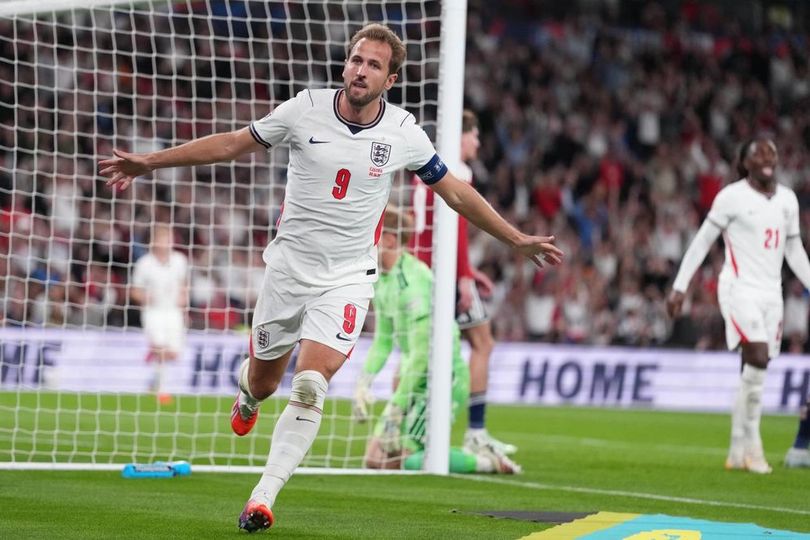 Harry Kane Ukir Sejarah di Wembley, Sang Kapten Tak Mau Berhenti Harry Kane Ukir Sejarah di Wembley, Sang Kapten Tak Mau Berhenti