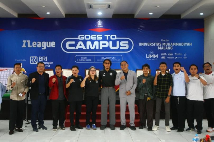 I.League Goes to Campus di UMM: Bongkar Peluang Karier Sepak Bola, dari Analis Data hingga Operasional VAR I.League Goes to Campus di UMM: Bongkar Peluang Karier Sepak Bola, dari Analis Data hingga Operasional VAR