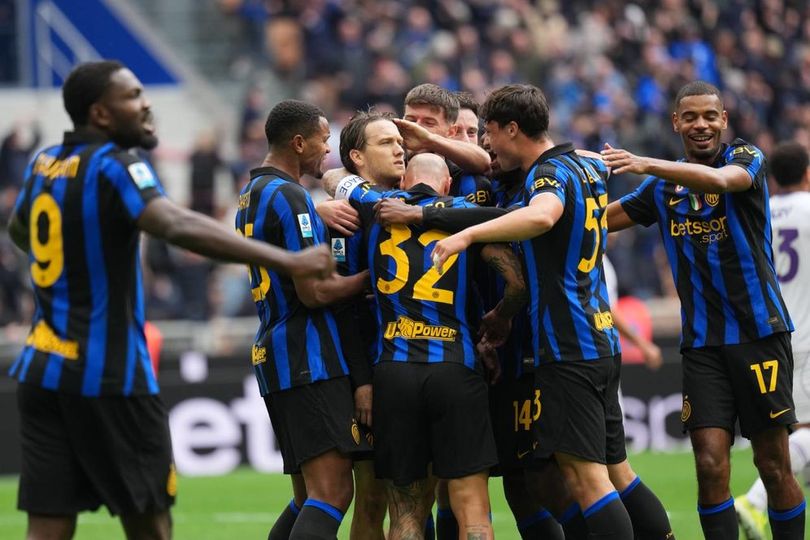 Rapor Pemain Inter Milan saat Menang 2-1 atas Fiorentina: Thuram dan Zielinski Jadi Pahlawan