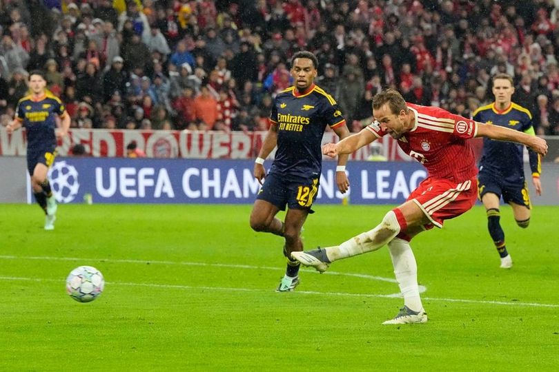 Man of the Match Bayern vs Arsenal: Harry Kane