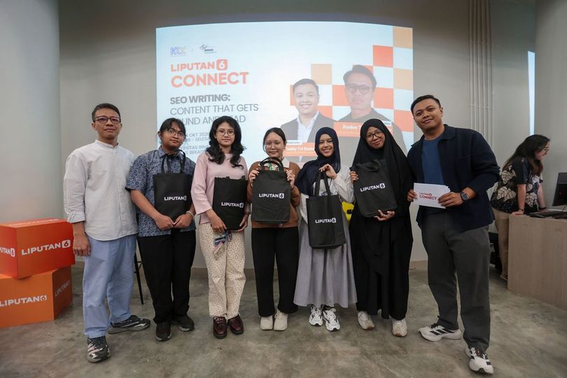 Liputan6 Connect Sambangi BINUS University, Bekali Mahasiswa Cara Menulis Konten yang Enak Dibaca dan Mudah Ditemukan! Liputan6 Connect Sambangi BINUS University, Bekali Mahasiswa Cara Menulis Konten yang Enak Dibaca dan Mudah Ditemukan!