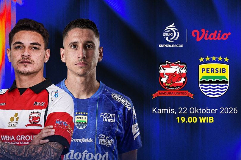 Madura United vs Persib - BRI Super League 2026/27: Adu Strategi dari Pamekasan Saksikan di Vidio Madura United vs Persib - BRI Super League 2026/27: Adu Strategi dari Pamekasan Saksikan di Vidio