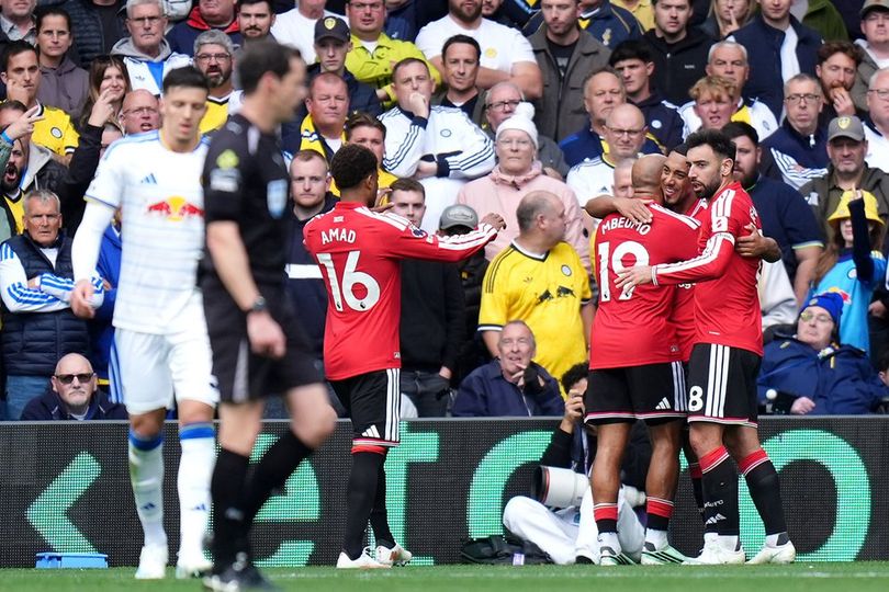 Rating Pemain Man Utd Usai Lawan Leeds: Bruno Fernandes Terburuk, Baleba Terbaik