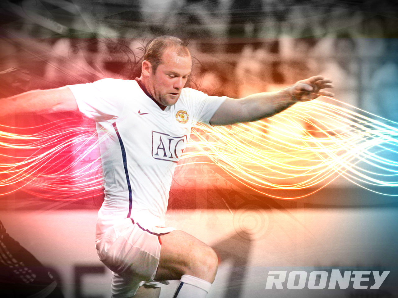 Deskripsi : Wallpaper Rooney Light Wave, size: 1280x960