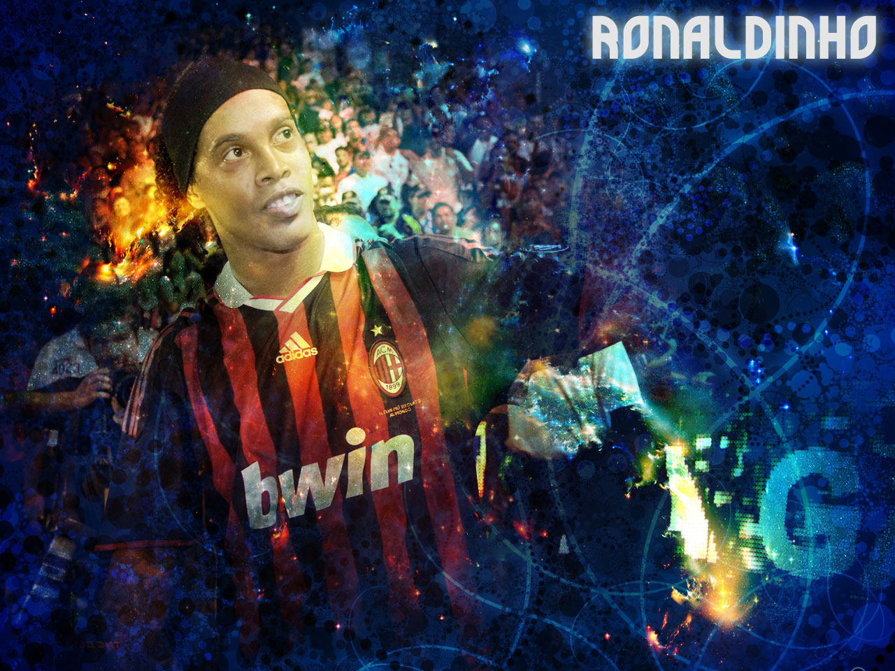 Deskripsi : Wallpaper Ronaldinho Firecracker, size: 1280x960