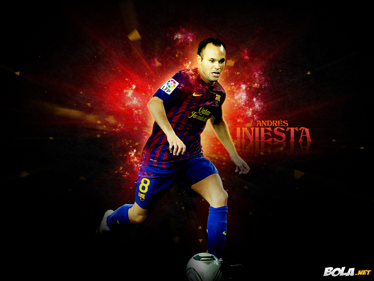 Download Wallpaper Andres Iniesta Bolanet