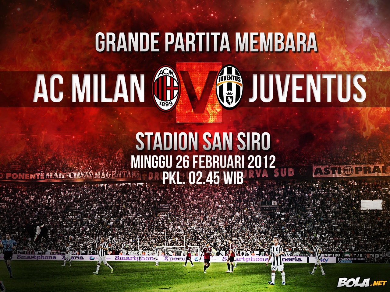 Download Wallpaper Grande Partita AC Milan Vs Juve Bolanet