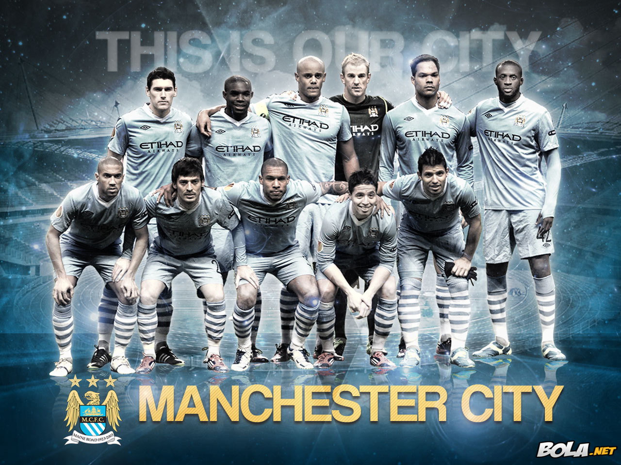 Download Wallpaper Manchester City Bolanet