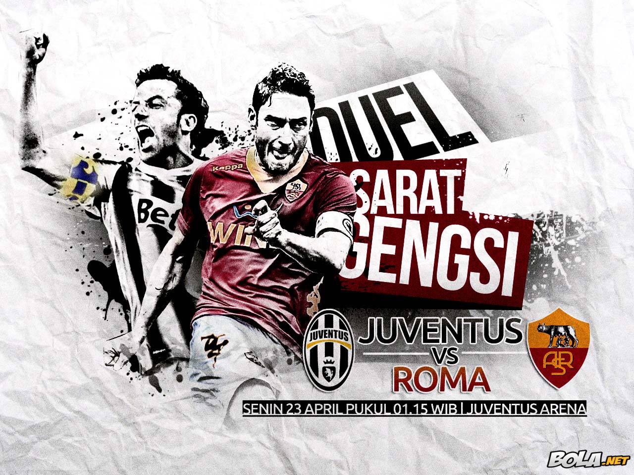 Download Wallpaper Big Match Juventus Vs Roma Bolanet