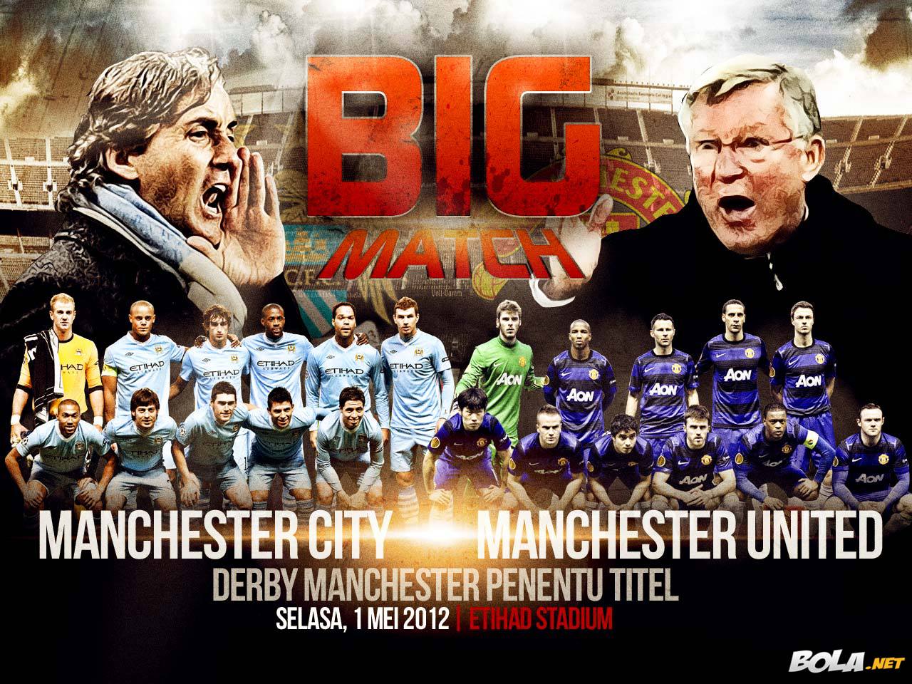 Download Wallpaper - Derby Manchester - Bola.net
