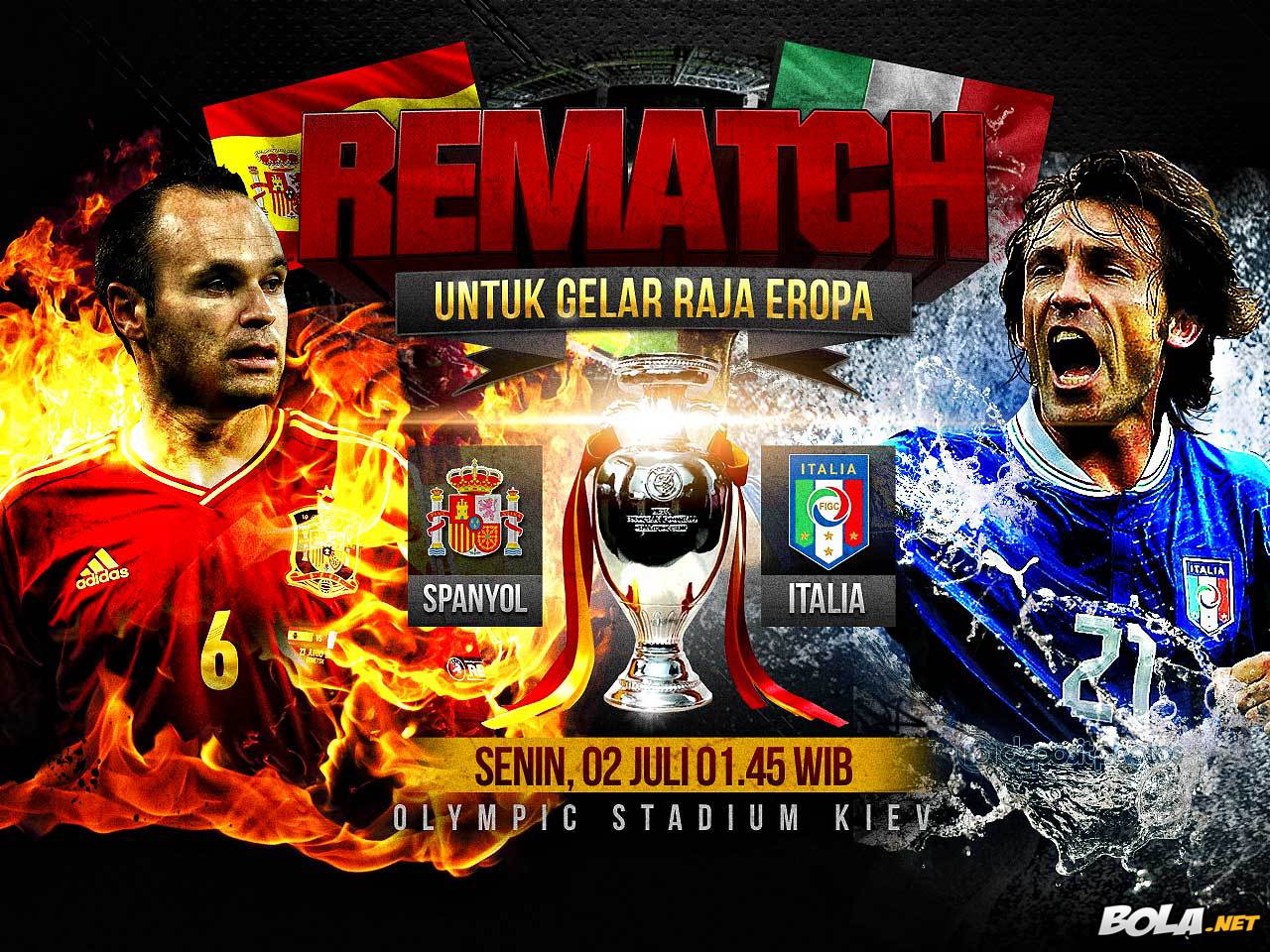 Deskripsi : Wallpaper Rematch Untuk Gelar Raja Eropa, size: 1280x960