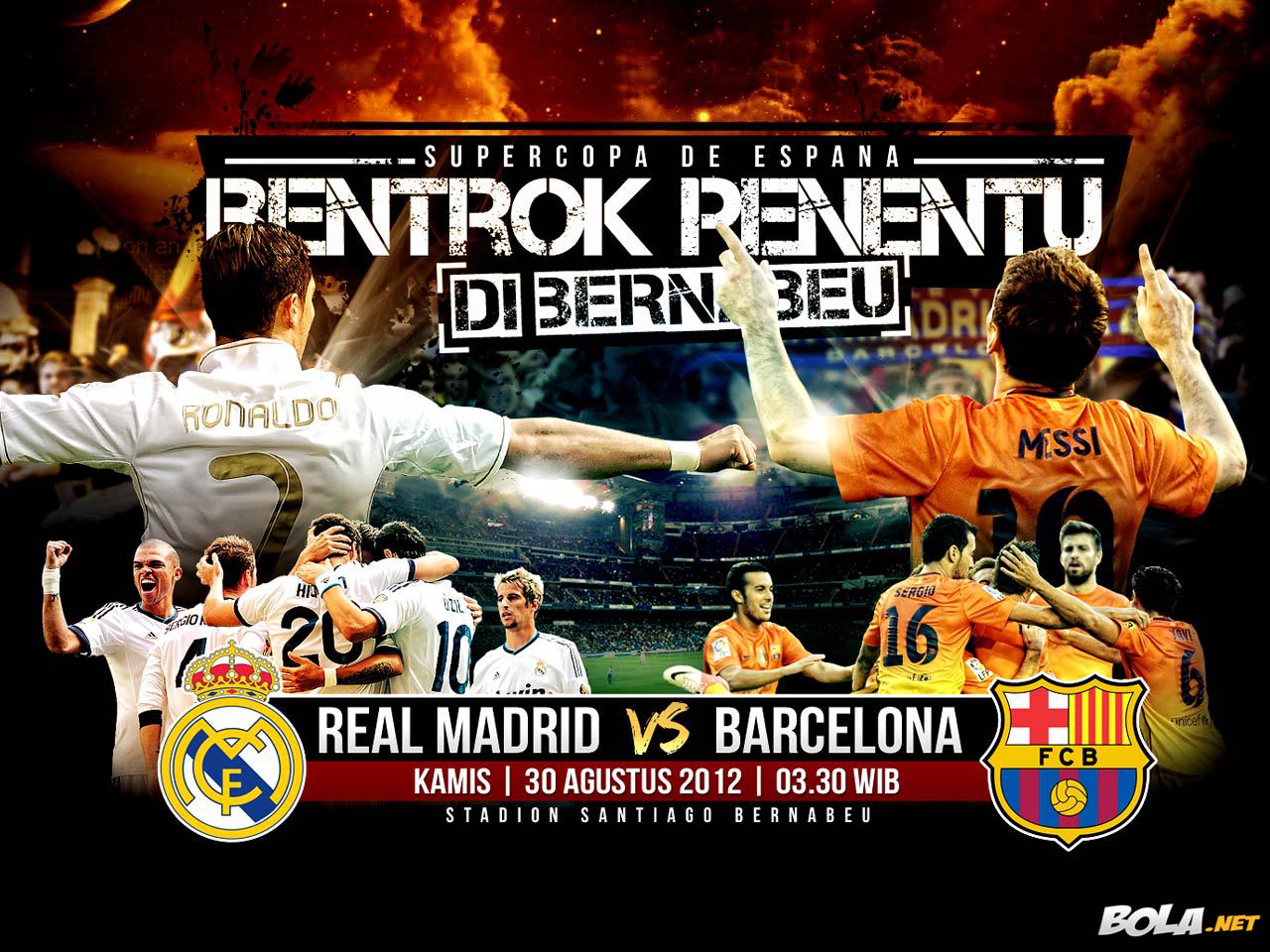 Download Wallpaper Madrid Vs Barca Bolanet