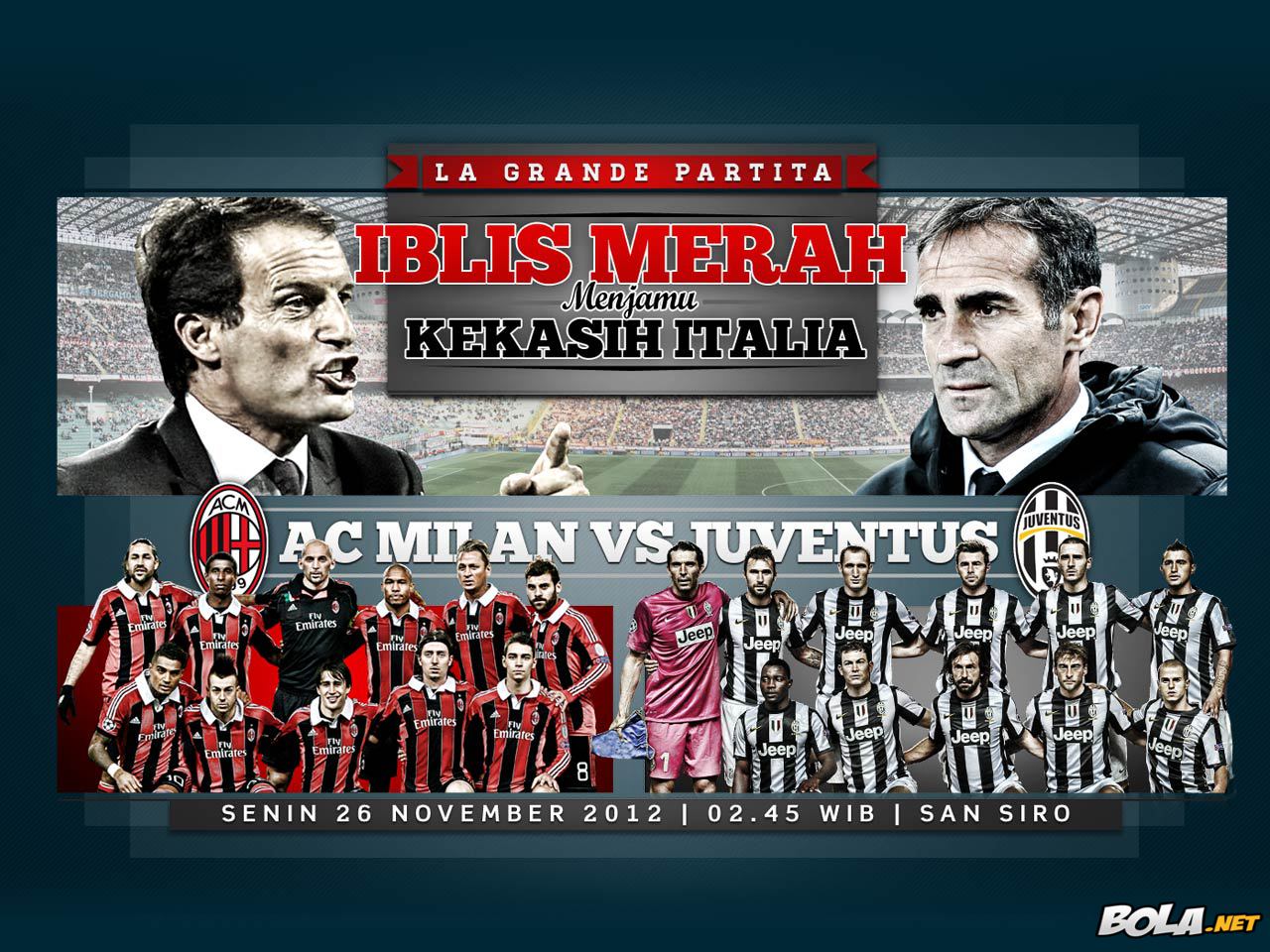 Deskripsi : Wallpaper Ac Milan Vs Juventus, size: 1280x960