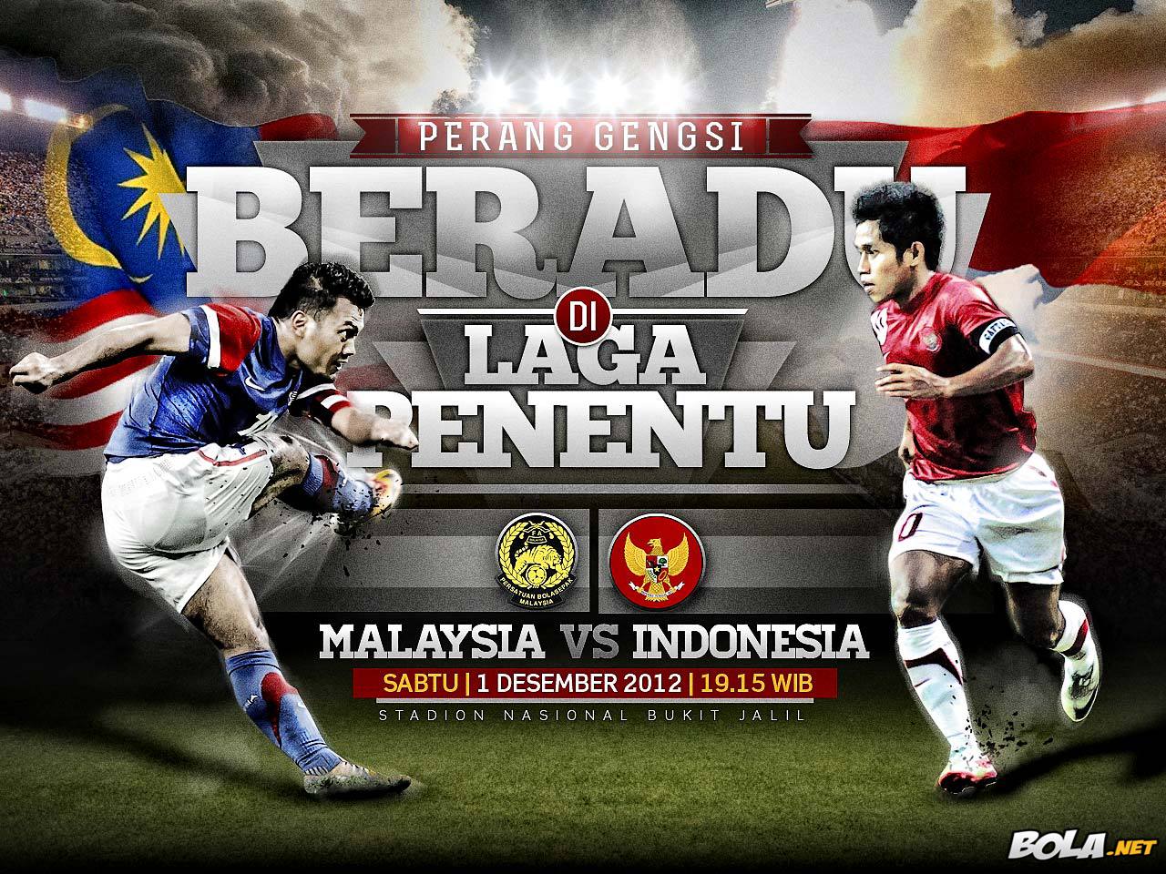 Download Wallpaper Malaysia Vs Indonesia Bolanet
