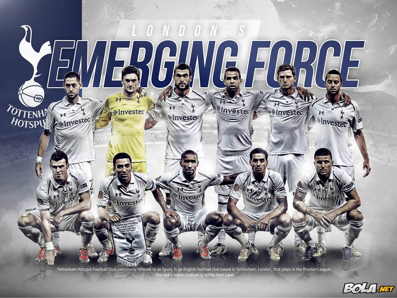 Deskripsi : Wallpaper Tottenham Hotspur, size: 1280x960