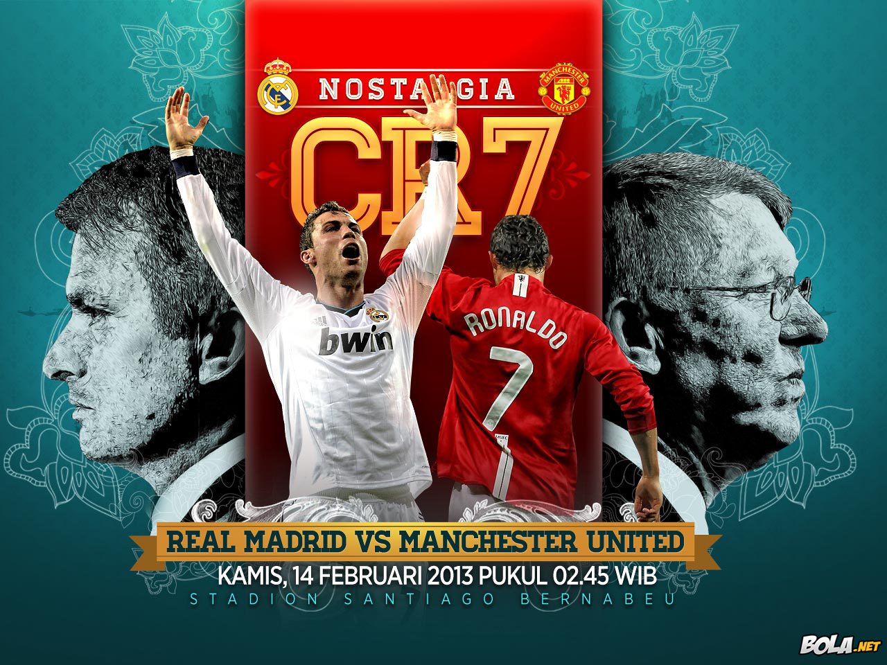 Download Wallpaper Real Madrid V Manchester United Bolanet