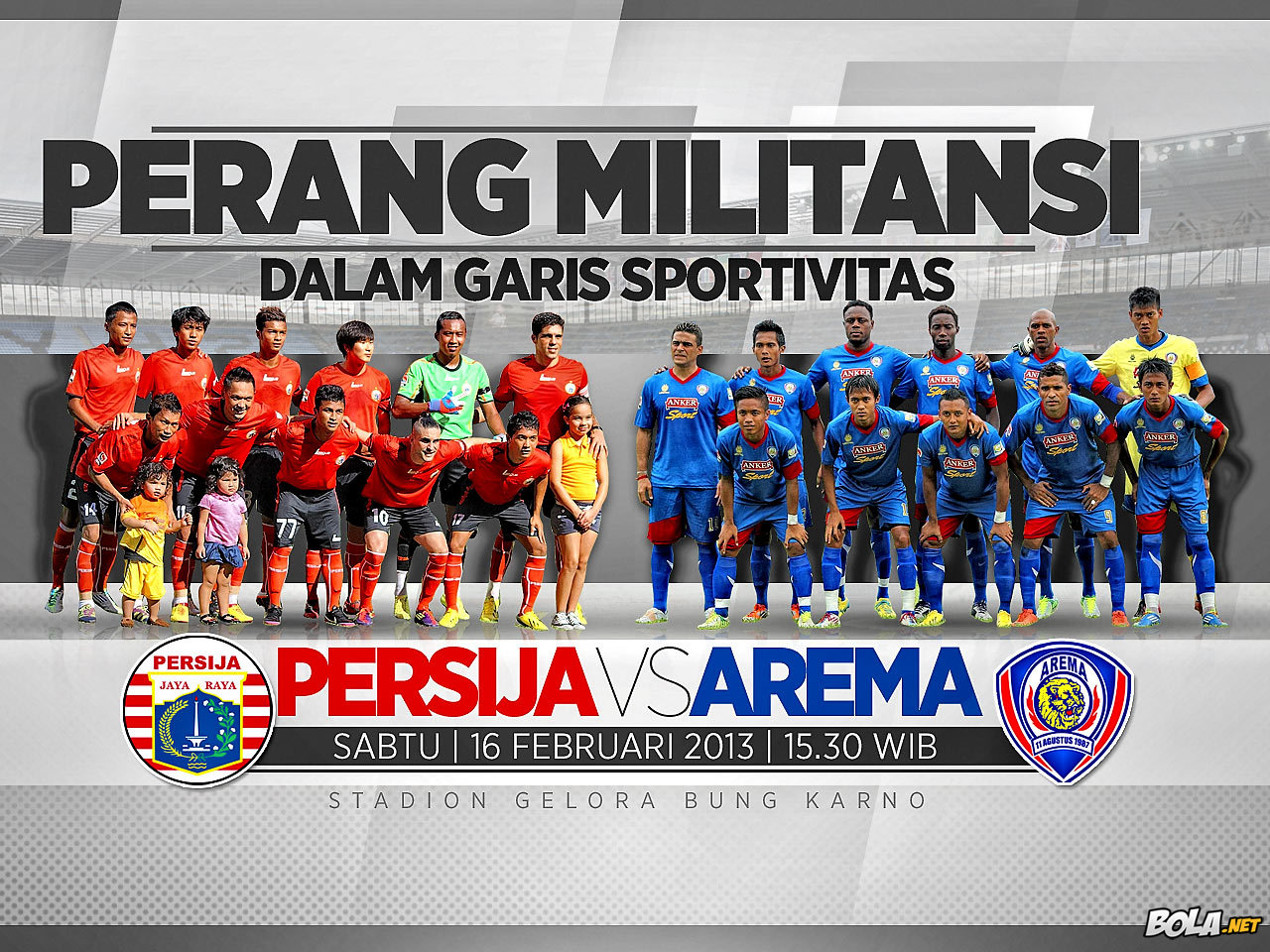 Download Wallpaper Persija Vs Arema Bolanet