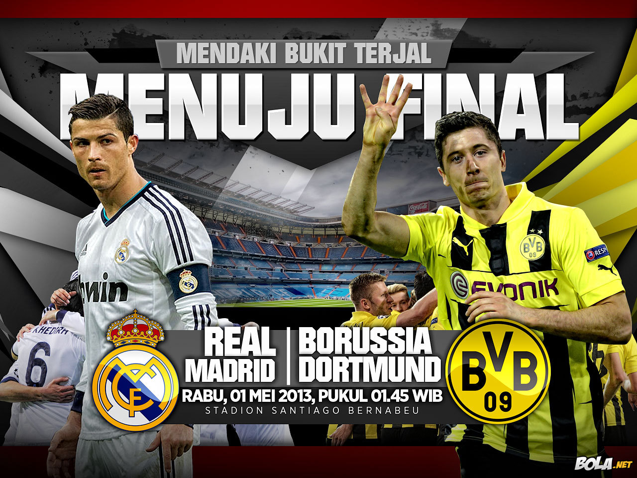 Download Wallpaper Real Madrid Vs Dortmund Bolanet