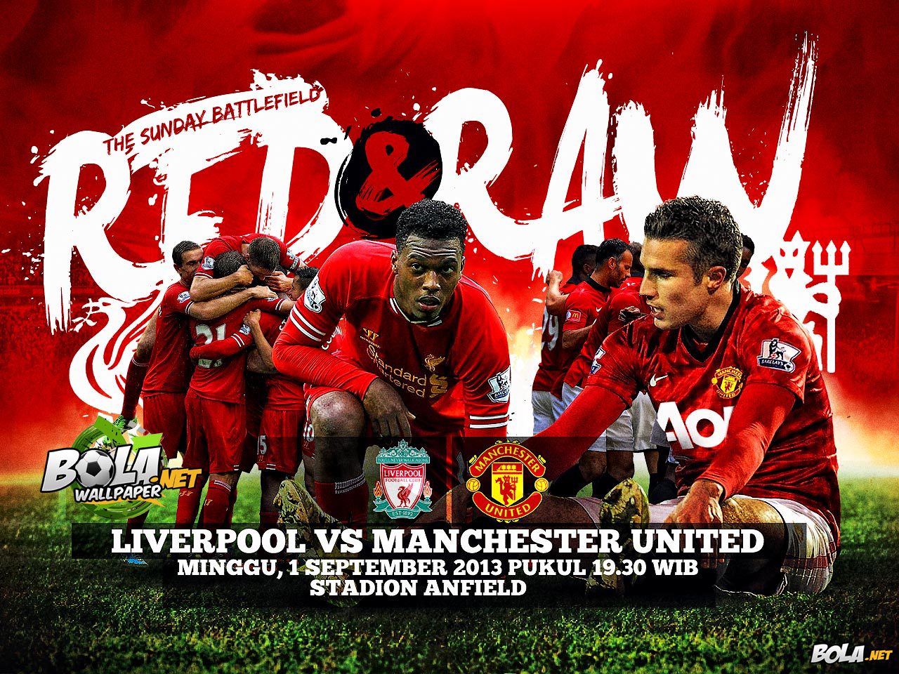 Download Wallpaper Liverpool Vs Manchester United Bolanet