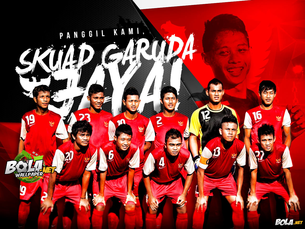 Download Wallpaper Timnas U19 Garuda Jaya Bolanet
