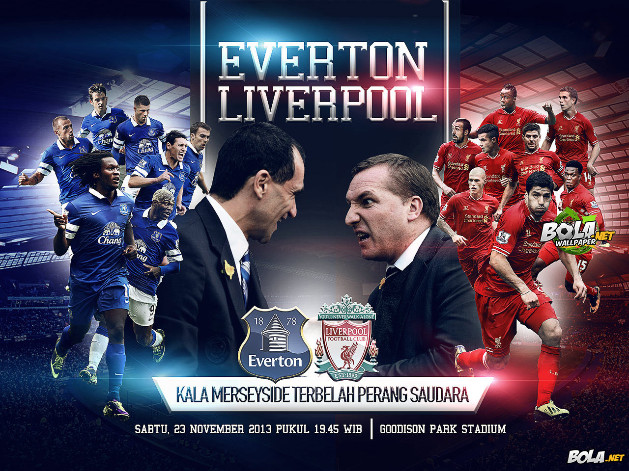 Download Wallpaper Everton Vs Liverpool Bolanet