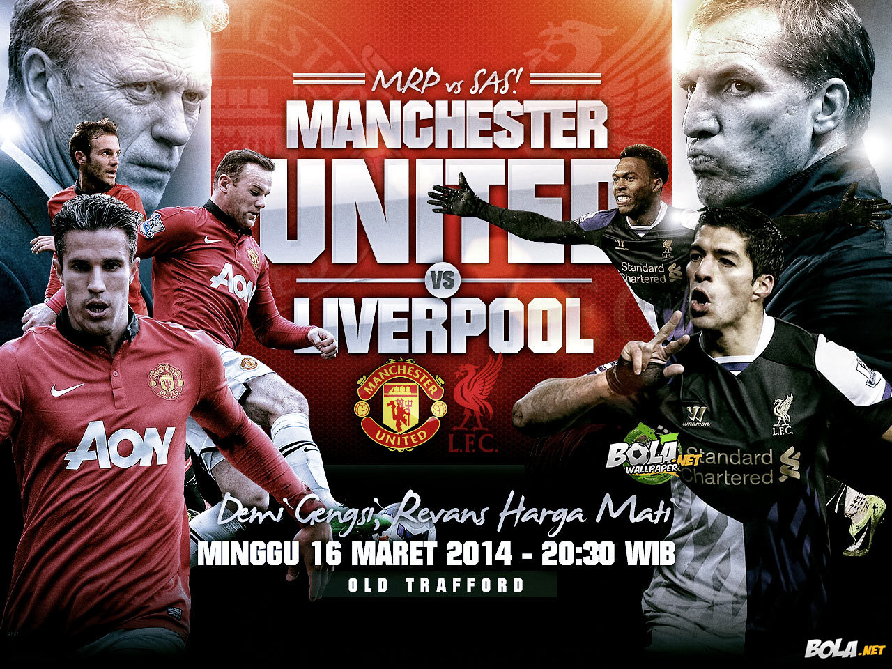 Download Wallpaper - MU vs Liverpool - Bola.net